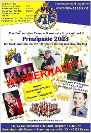 Prinzipiade 2023 - AUSVERKAUFT